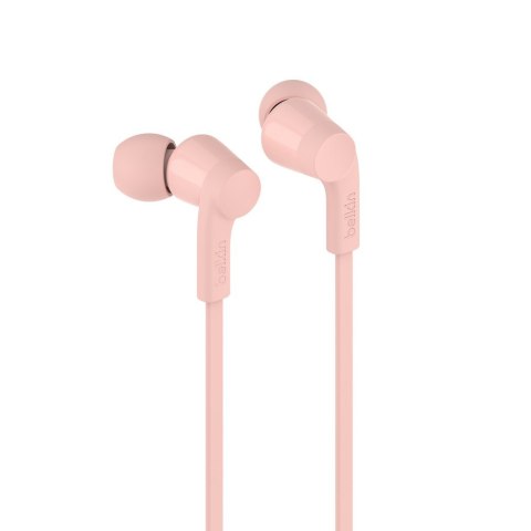 BELKIN SŁUCHAWKI PRZEWODOWE DOUSZNE USB-C, RÓŻOWE BELKIN SŁUCHAWKI PRZEWODOWE DOUSZNE USB-C, RÓŻOWE