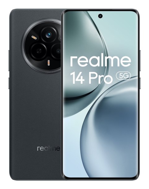 Smartfon Realme 14 Pro 5G Dual Sim 12GB RAM 512GB - Zamszowy Szary Smartfon Realme 14 Pro 5G Dual Sim 12GB RAM 512GB - Zamszowy Szary