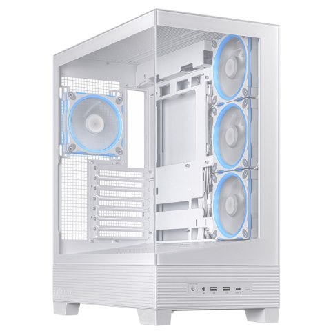 ASUS A31 Plus TG ARGB WHITE Midi Tower Biały ASUS A31 Plus TG ARGB WHITE Midi Tower Biały