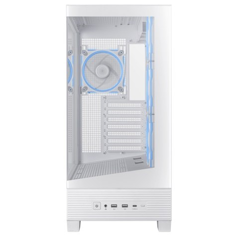 ASUS A31 Plus TG ARGB WHITE Midi Tower Biały ASUS A31 Plus TG ARGB WHITE Midi Tower Biały