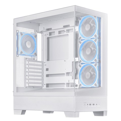 ASUS A31 Plus TG ARGB WHITE Midi Tower Biały ASUS A31 Plus TG ARGB WHITE Midi Tower Biały