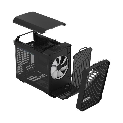 Fractal Design Torrent Nano Micro Tower Czarny Fractal Design Torrent Nano Micro Tower Czarny