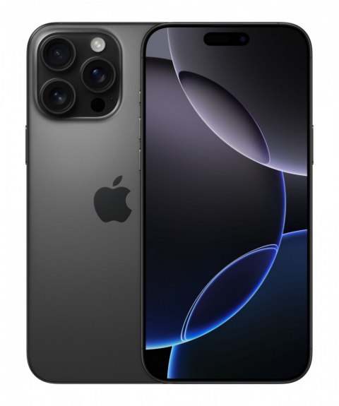 Smartphone APPLE iPhone 16 Pro Max 256 GB Black Titanium (czarny) MYWV3HX/A Smartphone APPLE iPhone 16 Pro Max 256 GB Black Titanium (czarny) MYWV3HX/A