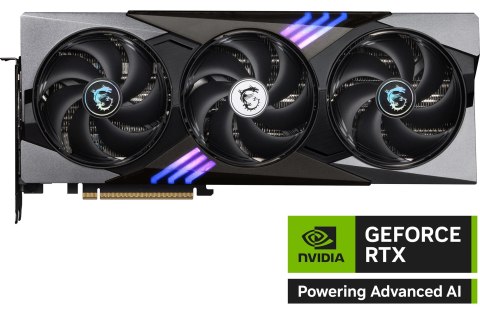 Karta graficzna MSI GeForce RTX 5080 16GB GAMING TRIO OC GDDR7 Karta graficzna MSI GeForce RTX 5080 16GB GAMING TRIO OC GDDR7