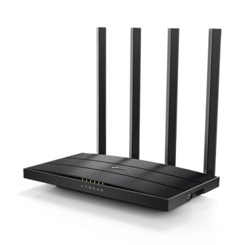 TP-Link Archer C6U router bezprzewodowy Gigabit Ethernet Dual-band (2.4 GHz/5 GHz) Czarny TP-Link Archer C6U router bezprzewodowy Gigabit Ethernet Dual-band (2.4 GHz/5 GHz) Czarny