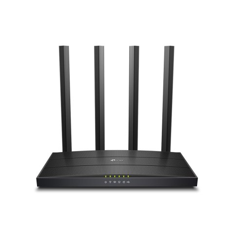 TP-Link Archer C6U router bezprzewodowy Gigabit Ethernet Dual-band (2.4 GHz/5 GHz) Czarny TP-Link Archer C6U router bezprzewodowy Gigabit Ethernet Dual-band (2.4 GHz/5 GHz) Czarny