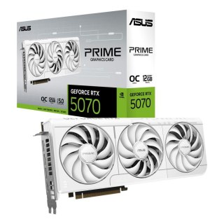 VGA PCIE16 RTX5070 12GB GDDR7/PRIME-RTX5070-O12G-WHITE ASUS
