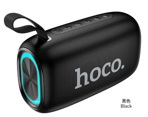 Głośnik bluetooth Hoco HC25 Radiante (czarny) Głośnik bluetooth Hoco HC25 Radiante (czarny)