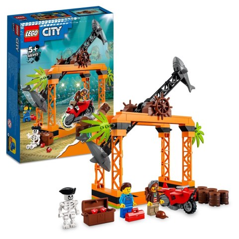 LEGO City 60342 Wyzwanie kaskaderskie: atak rekina LEGO City 60342 Wyzwanie kaskaderskie: atak rekina