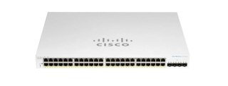 Przełącznik CISCO CBS220-48P-4X-EU (48x 10/100/1000 )