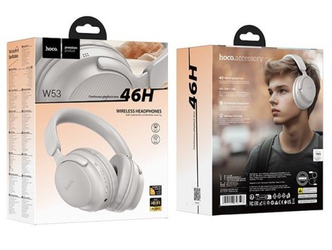 Słuchawki bezprzewodowe Hoco W53 Tone (szary) Słuchawki bezprzewodowe Hoco W53 Tone (szary)