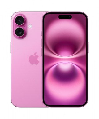 Smartphone APPLE iPhone 16 256 GB Różowy MYEG3HX/A