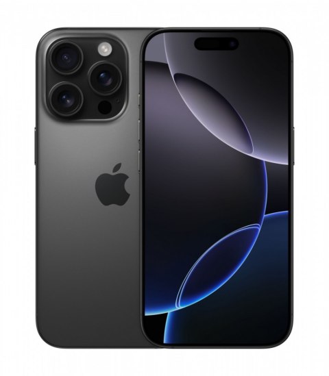 Smartphone APPLE iPhone 16 Pro 1 TB Black Titanium (Czarny) MYNR3HX/A Smartphone APPLE iPhone 16 Pro 1 TB Black Titanium (Czarny) MYNR3HX/A
