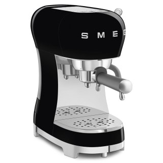 Ekspres do kawy Smeg z kolbą 50's Style Black ECF02BLEU