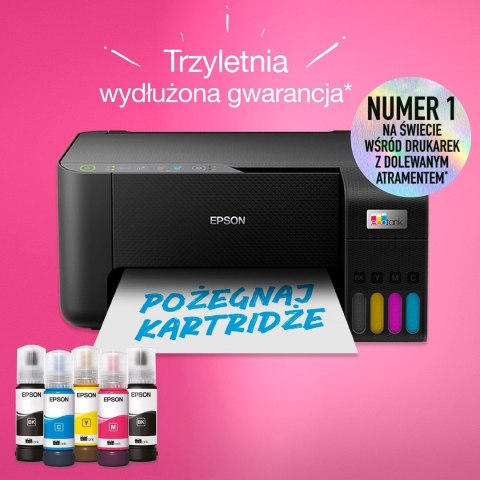 Epson EcoTank L3270 WiFi - wielofunkcyjna drukarka A4 z łącznością Wi-Fi i stałym zasilaniem w atrament Epson EcoTank L3270 WiFi - wielofunkcyjna drukarka A4 z łącznością Wi-Fi i stałym zasilaniem w atrament