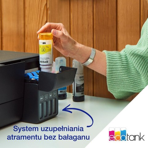 Epson EcoTank L3270 WiFi - wielofunkcyjna drukarka A4 z łącznością Wi-Fi i stałym zasilaniem w atrament Epson EcoTank L3270 WiFi - wielofunkcyjna drukarka A4 z łącznością Wi-Fi i stałym zasilaniem w atrament