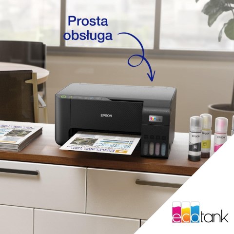 Epson EcoTank L3270 WiFi - wielofunkcyjna drukarka A4 z łącznością Wi-Fi i stałym zasilaniem w atrament Epson EcoTank L3270 WiFi - wielofunkcyjna drukarka A4 z łącznością Wi-Fi i stałym zasilaniem w atrament