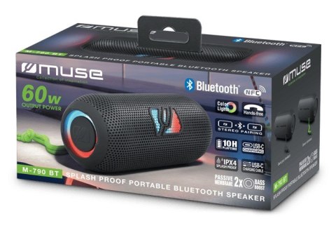 Muse M-790 BT głośnik przenośny / imprezowy Czarny 60 W Muse M-790 BT głośnik przenośny / imprezowy Czarny 60 W