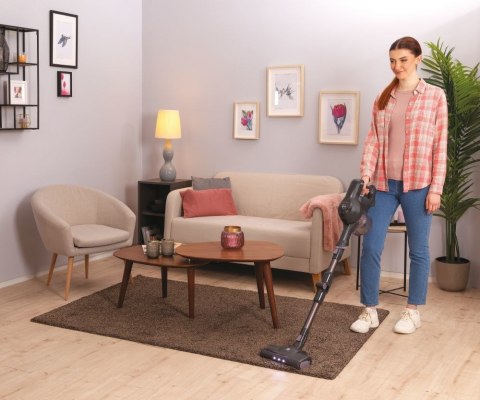 Hoover HF1 HF103X 011 Pionowy odkurzacz Bateria Suchy Tkanina Bez worka 0,9 l 170 W Tytan Hoover HF1 HF103X 011 Pionowy odkurzacz Bateria Suchy Tkanina Bez worka 0,9 l 170 W Tytan