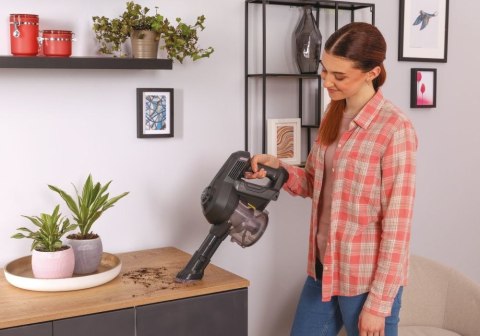 Hoover HF1 HF103X 011 Pionowy odkurzacz Bateria Suchy Tkanina Bez worka 0,9 l 170 W Tytan Hoover HF1 HF103X 011 Pionowy odkurzacz Bateria Suchy Tkanina Bez worka 0,9 l 170 W Tytan