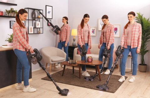 Hoover HF1 HF103X 011 Pionowy odkurzacz Bateria Suchy Tkanina Bez worka 0,9 l 170 W Tytan Hoover HF1 HF103X 011 Pionowy odkurzacz Bateria Suchy Tkanina Bez worka 0,9 l 170 W Tytan