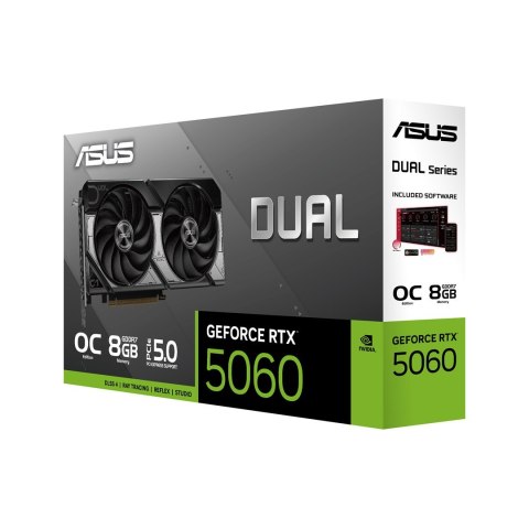 Karta graf. ASUS DUAL RTX 5060 8GB OC Karta graf. ASUS DUAL RTX 5060 8GB OC
