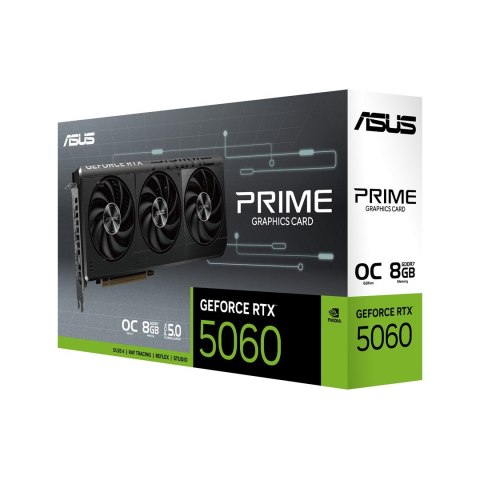 Karta graf. ASUS PRIME RTX 5060 8GB OC Karta graf. ASUS PRIME RTX 5060 8GB OC