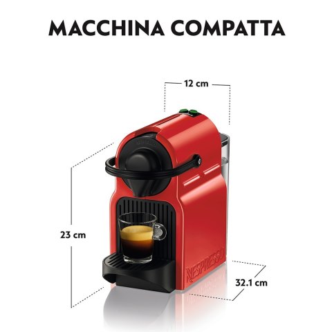 Ekspres kapsułkowy Krups Nespresso Inissia XN1005 (1260W; kolor czerwony) Ekspres kapsułkowy Krups Nespresso Inissia XN1005 (1260W; kolor czerwony)