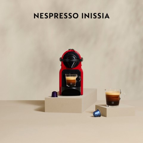 Ekspres kapsułkowy Krups Nespresso Inissia XN1005 (1260W; kolor czerwony) Ekspres kapsułkowy Krups Nespresso Inissia XN1005 (1260W; kolor czerwony)