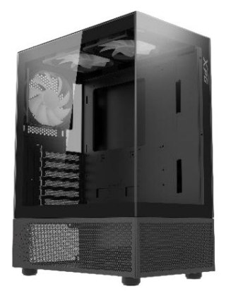 XPG Invader X Mini Midi Tower Czarny
