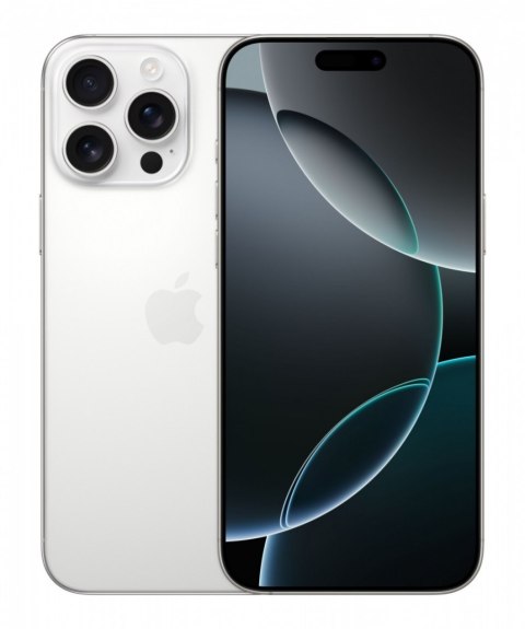 Smartphone APPLE iPhone 16 Pro Max 1 TB White Titanium (Biały) MYX53HX/A Smartphone APPLE iPhone 16 Pro Max 1 TB White Titanium (Biały) MYX53HX/A