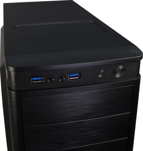 Inter-Tech IT-5905 Midi Tower Czarny Inter-Tech IT-5905 Midi Tower Czarny