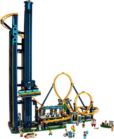 LEGO ICONS 10303 KOLEJKA GÓRSKA Z PĘTLAMI