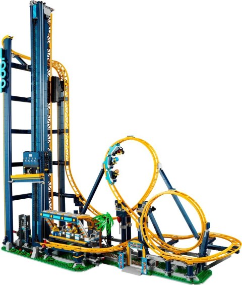LEGO ICONS 10303 KOLEJKA GÓRSKA Z PĘTLAMI