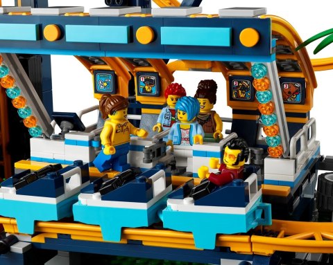 LEGO ICONS 10303 KOLEJKA GÓRSKA Z PĘTLAMI