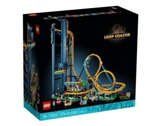 LEGO ICONS 10303 KOLEJKA GÓRSKA Z PĘTLAMI