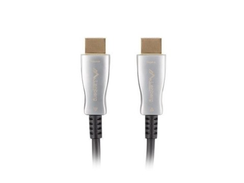 Lanberg CA-HDMI-20FB-0200-BK optyczny kabel HDMI M/M 20m v2.0 4K AOC Lanberg CA-HDMI-20FB-0200-BK optyczny kabel HDMI M/M 20m v2.0 4K AOC