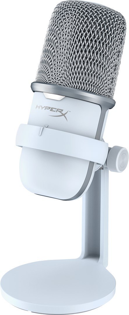 Mikrofon HyperX SoloCast biały (519T2AA) Mikrofon HyperX SoloCast biały (519T2AA)