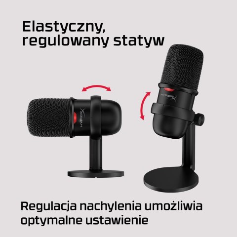 Mikrofon HyperX SoloCast biały (519T2AA) Mikrofon HyperX SoloCast biały (519T2AA)