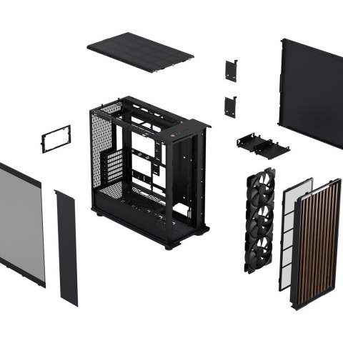 Obudowa Fractal Design North XL RC Charcoal Black TG Dark - Pulpit - ATX Obudowa Fractal Design North XL RC Charcoal Black TG Dark - Pulpit - ATX