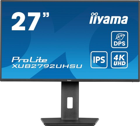 Płaski ekran iiyama ProLite XUB2792UHSU-B6 27" - 68,6 cm Płaski ekran iiyama ProLite XUB2792UHSU-B6 27" - 68,6 cm