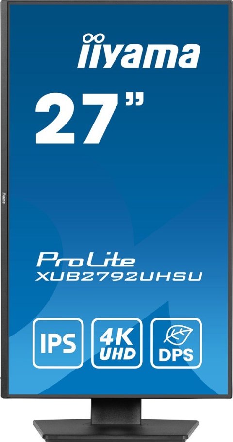 Płaski ekran iiyama ProLite XUB2792UHSU-B6 27" - 68,6 cm Płaski ekran iiyama ProLite XUB2792UHSU-B6 27" - 68,6 cm