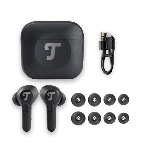 Słuchawki Teufel AIRY TWS Pro True-Wireless Bluetooth noc - Słuchawki - 20 KHz Słuchawki Teufel AIRY TWS Pro True-Wireless Bluetooth noc - Słuchawki - 20 KHz