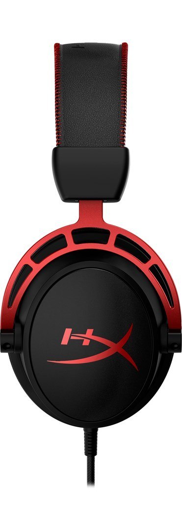 Zestaw słuchawkowy do gier HyperX Cloud Alpha czarno-czerwony, Przewodowy, 13 - 27000 Hz, Gaming, 298 g, Czerwony Zestaw słuchawkowy do gier HyperX Cloud Alpha czarno-czerwony, Przewodowy, 13 - 27000 Hz, Gaming, 298 g, Czerwony