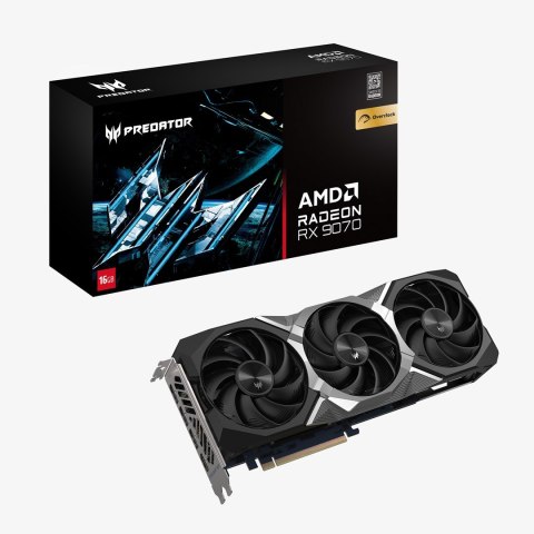 Acer Predator BiFrost Radeon RX 9070 OC 16GB AMD GDDR6 Acer Predator BiFrost Radeon RX 9070 OC 16GB AMD GDDR6