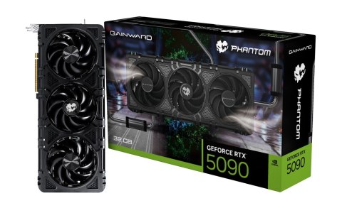 Gainward RTX 5090 Phantom 32GB GDDR7 - Karta graficzna - PCI-Express Gainward RTX 5090 Phantom 32GB GDDR7 - Karta graficzna - PCI-Express