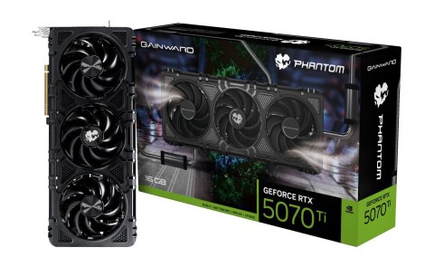 Karta graficzna Gainward RTX 5070Ti Phantom 16 GB - PCI-Express Karta graficzna Gainward RTX 5070Ti Phantom 16 GB - PCI-Express