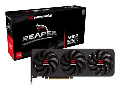 PowerColor Reaper Radeon RX 9070 AMD 16 GB GDDR6 PowerColor Reaper Radeon RX 9070 AMD 16 GB GDDR6