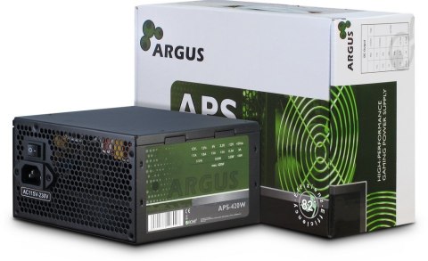 Zasilacz Inter-Tech Argus APS - 420 W - 115 - 230 V - 47 - 63 Hz - +12V1,+12V2,+3,3V,+5V,+5Vsb,-12V - Aktywny - 103 W Zasilacz Inter-Tech Argus APS - 420 W - 115 - 230 V - 47 - 63 Hz - +12V1,+12V2,+3,3V,+5V,+5Vsb,-12V - Aktywny - 103 W