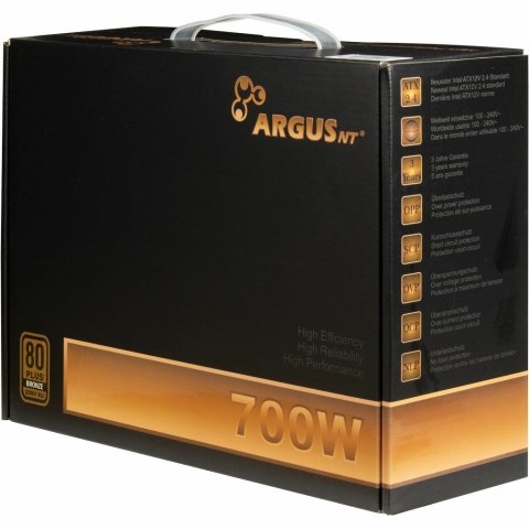 Zasilacz Inter-Tech ArgusNT BPS-700 - 700 W - 100 - 240 V - 47 - 63 Hz - 9/4,5 A - 100 W - 620 W Zasilacz Inter-Tech ArgusNT BPS-700 - 700 W - 100 - 240 V - 47 - 63 Hz - 9/4,5 A - 100 W - 620 W
